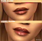 Sims 4 Female Makeup Mod: The Pure Honey Collection (Image #2)