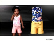 Sims 4 Kid Clothes Mod: IVY Outfit (Featured)