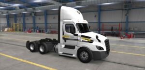 ATS Freightliner Mod: John Fayard Cascadia DAY CAB Skin 1.51 (Image #2)