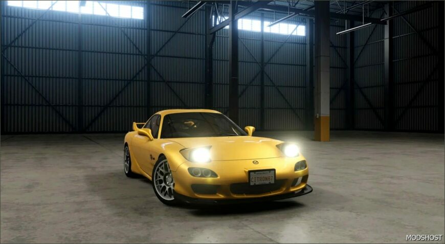 BeamNG Mazda Car Mod: RX-7 Edit 0.33 (Featured)