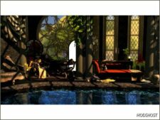 Sims 4 House Mod: Darkest Night Pool (Image #2)