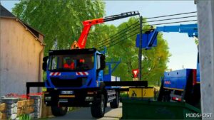 FS22 Iveco Mod: Truck Crane Iveco X-Way Enedis V1.5.2 (Image #2)