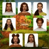 Sims 4 Female Hair Mod: The Curls Collection, Part 2 (Image #2)