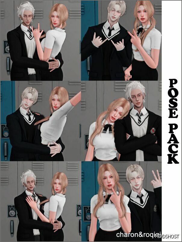 Sims 4 Sim Mod: Couple Poses (Featured)