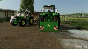 FS22 John Deere Mod: 2500KG Weight (Featured)