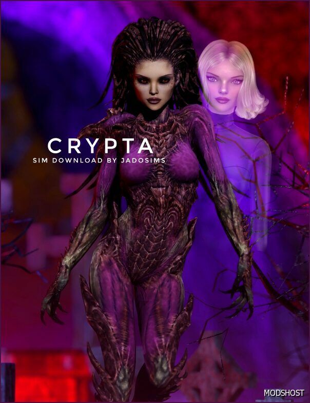 Sims 4 Female Mod: Crypta ♡ (SIM Download) (Featured)