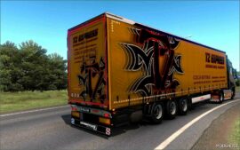 ETS2 Mod: TZ Trailers Pack 1.52 (Image #2)