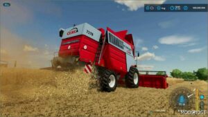 FS22 Massey Ferguson Combine Mod: 7278 (Image #2)