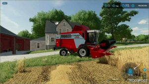 FS22 Massey Ferguson Combine Mod: 7278 (Image #6)