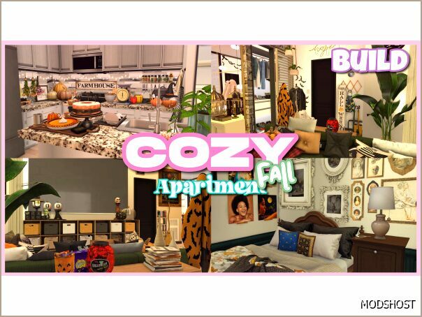 Sims 4 House Mod: Cozy Fall Apartment (Featured)