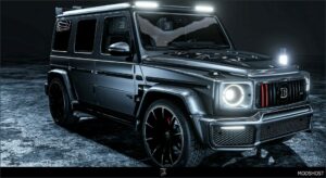 BeamNG Mercedes-Benz Car Mod: 2023 Mercedes-Benz G63 AMG 0.33 (Image #2)