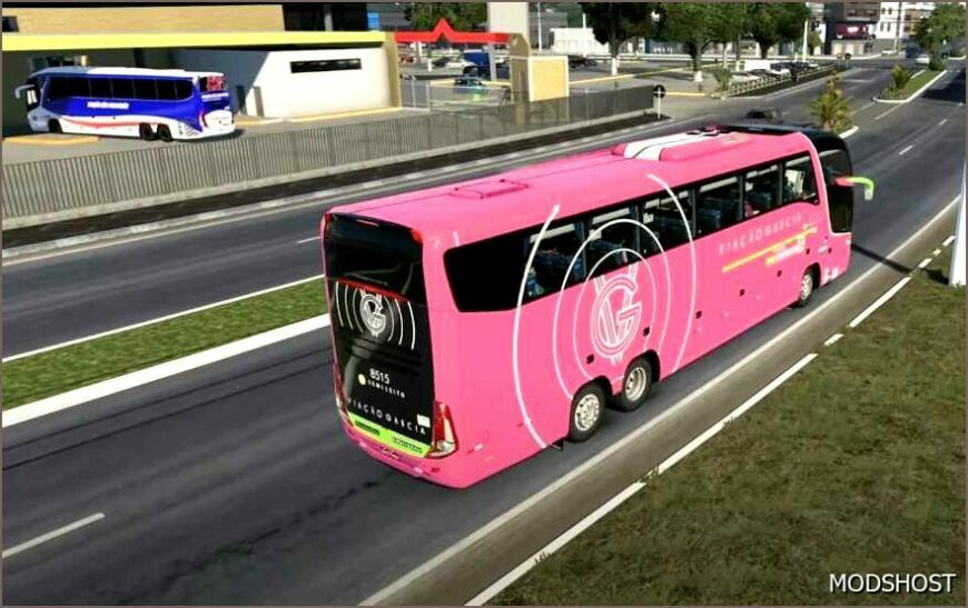 ETS2 Marcopolo Bus Mod: G7 1600 LD MB V3 (Featured)