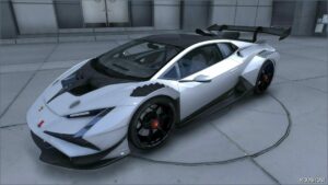 GTA 5 Lamborghini Vehicle Mod: 2022 Lamborghini Huracan Super Trofeo EVO2 (Image #2)