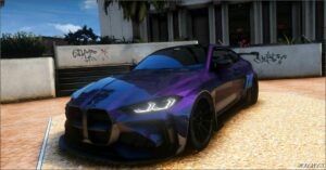 GTA 5 BMW Vehicle Mod: M4 G82 Adro Carbon Widebody (Featured)