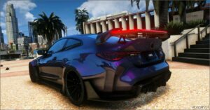 GTA 5 BMW Vehicle Mod: M4 G82 Adro Carbon Widebody (Image #3)