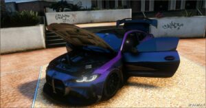 GTA 5 BMW Vehicle Mod: M4 G82 Adro Carbon Widebody (Image #5)