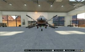 GTA 5 Aircraft Mod: X-Lazer (Image #4)