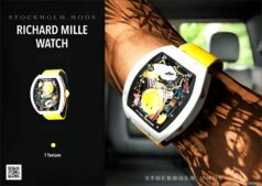 GTA 5 Player Mod: Richard Mille Watch for MP Male (Featured)