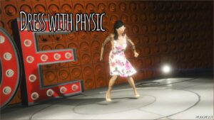 GTA 5 Player Mod: Ingame Dress, but with Physic (MP Female) (Featured)