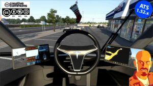 ATS Tesla Mod: Semi Truck 2019 1.52 (Image #3)