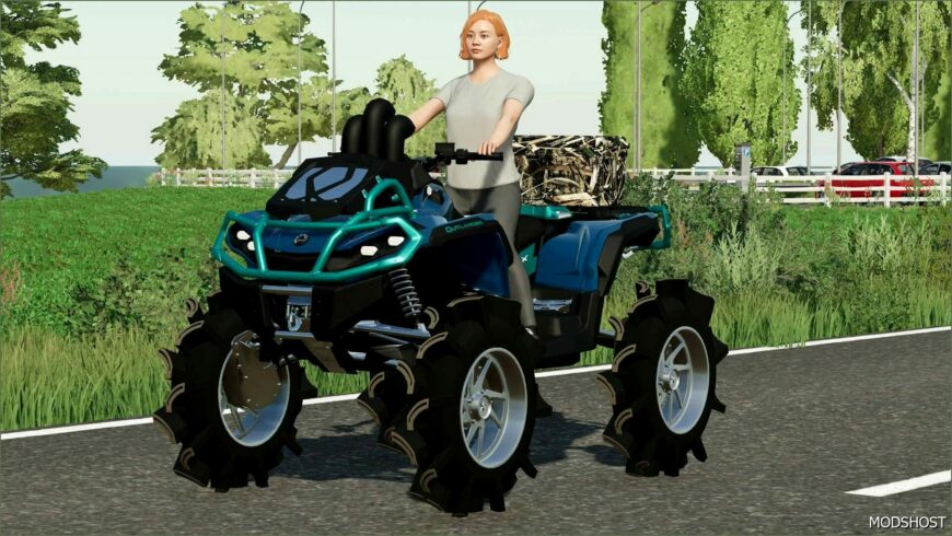 FS22 ATV Vehicle Mod: Canam Outlander XMR (Featured)