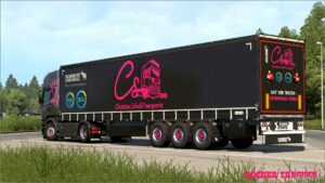 ETS2 Mod: Christina Scheib Transporte Skin Pack (Image #2)