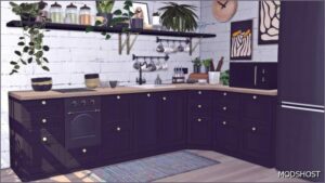 Sims 4 Object Mod: Cuisinet Kitchen (Image #3)