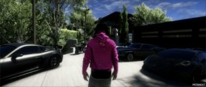 GTA 5 Player Mod: Sp5Der Hoodies for Frank (Image #4)