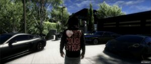 GTA 5 Player Mod: Awful Cough Syrup Hoodies Frank (Image #2)