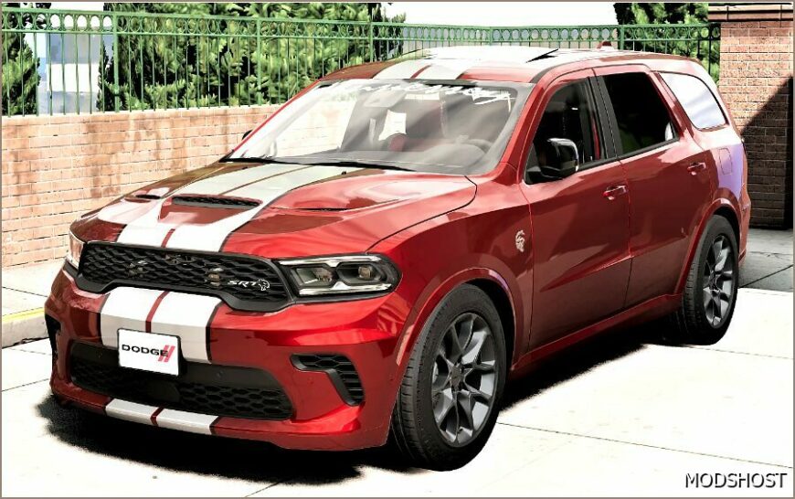 BeamNG Dodge Car Mod: Durango 2016-2021 0.33 (Featured)