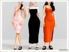 Sims 4 Female Clothes Mod: ☆ HOT Summer Mini SET ☆ (Featured)