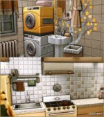 Sims 4 Mod: Cozy Townhouses (NO CC) (Image #5)