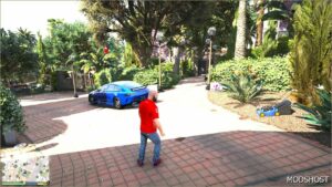 GTA 5 Map Mod: More Trees and Lights to Michael’s House (Image #5)