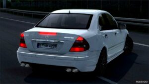 ETS2 Mercedes-Benz Car Mod: Mercedes Benz E55 AMG V1.4 (Featured)