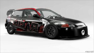 BeamNG Honda Car Mod: Civic EG6 V2.0 0.33 (Image #2)