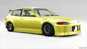 BeamNG Honda Car Mod: Civic EG6 V2.0 0.33 (Image #3)