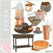 Sims 4 Object Mod: Cinna Eventide Monthly SET OCT 24 (Featured)