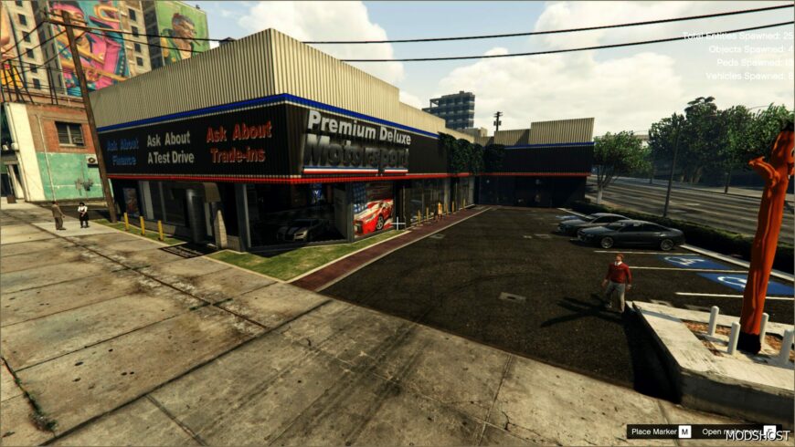 GTA 5 Map Mod: Premium Deluxe Motosports (Menyoo) (Open ALL Interiors) (Featured)