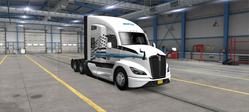 ATS Mod: T680 Next GEN Skin Marten 1.51 (Featured)