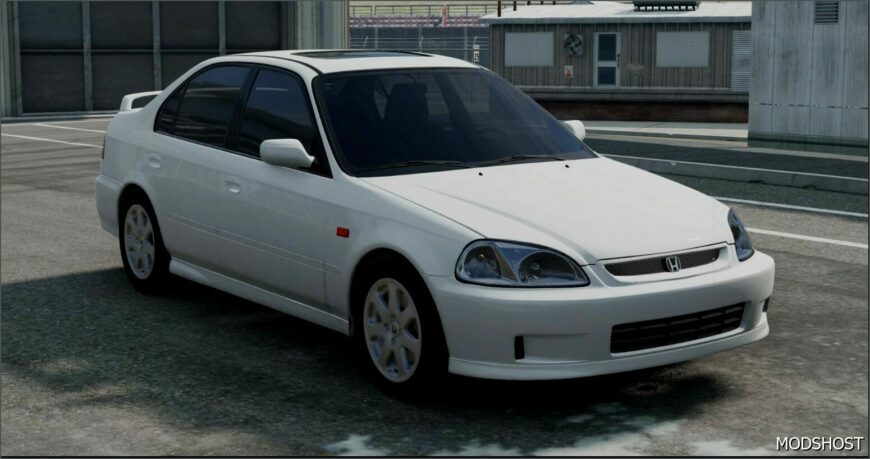 BeamNG Honda Car Mod: 1999 - 2000 Honda Civic v1.5 0.32x 0.32 (Featured)