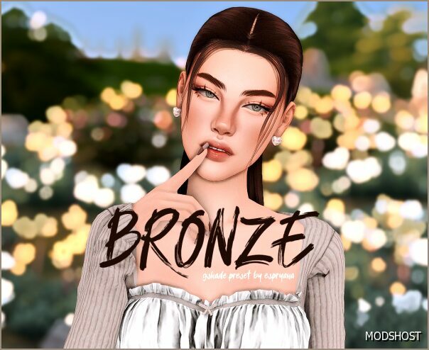 Sims 4 Mod: Preset Gshade Bronze (Featured)