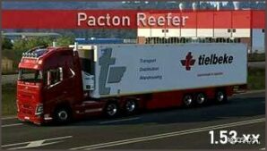 ETS2 Trailer Mod: Pacton Reefer 1.53 (Featured)