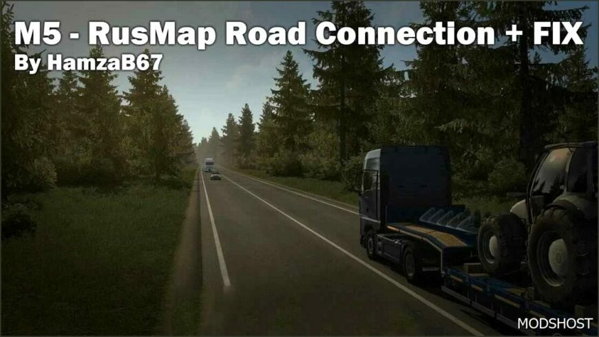 ETS2 Ural Mod: M5 “Ural” Highway – Rusmap Connection + FIX 1.52 (Featured)