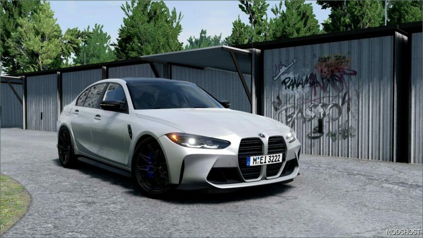 BeamNG BMW Car Mod: M3 (G80/G81) V1.1 0.33 (Featured)