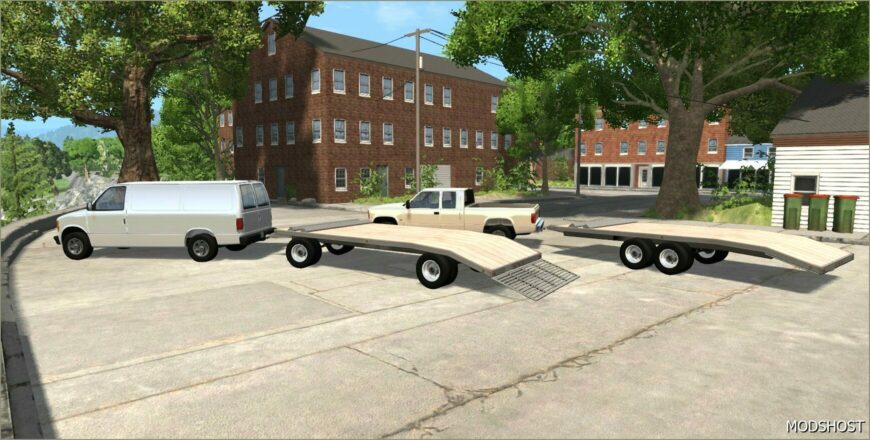 BeamNG Mod: Trailer Bundle 0.33 (Featured)