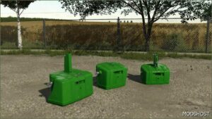 FS22 John Deere Mod: Weights Pack (Image #2)