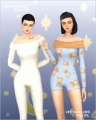 Sims 4 Female Clothes Mod: Pajama Party (Image #4)