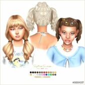 Sims 4 Female Mod: Damaris, Pentagram and Eloisa Hairstyle (Featured)