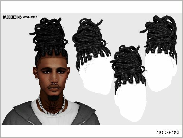 Sims 4 Male Mod: Nayen Hairstyle (Featured)