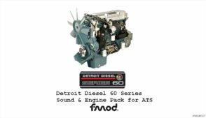 ATS Engines Part Mod: Detroit Diesel 60 Series Engines Pack V2.3 Beta (Featured)